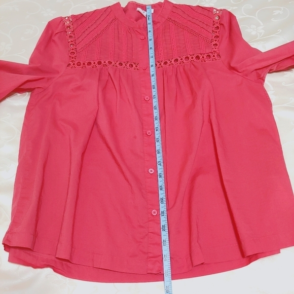 GAP Coral Lace Blouse - Picture 9 of 9